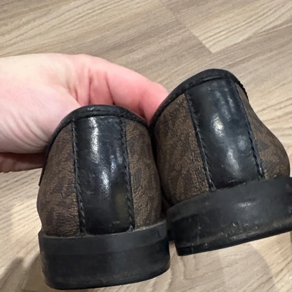 Michael Kors Brown Loafers size 7 - Picture 4 of 7